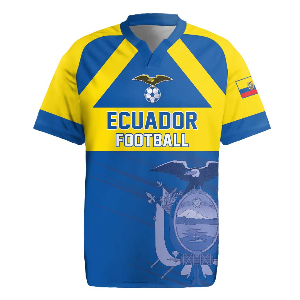 Custom Ecuador Football Rugby Jersey Go Champions