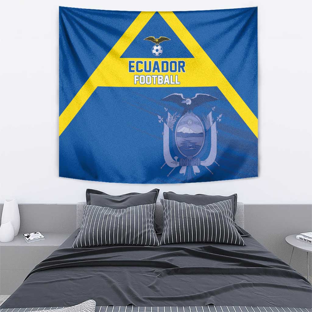 Ecuador Football Tapestry Go Champions