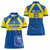 Custom Ecuador Football Women Polo Shirt Go Champions