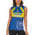 Custom Ecuador Football Women Sleeveless Polo Shirt Go Champions