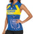 Custom Ecuador Football Women Sleeveless Polo Shirt Go Champions