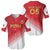 Custom Peru Football Baseball Jersey Sporty Style