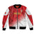 Custom Peru Football Bomber Jacket Sporty Style