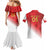 Custom Peru Football Couples Matching Mermaid Dress and Hawaiian Shirt Sporty Style