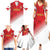 Custom Peru Football Family Matching Summer Maxi Dress and Hawaiian Shirt Sporty Style