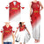 Custom Peru Football Family Matching Tank Maxi Dress and Hawaiian Shirt Sporty Style