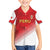 Custom Peru Football Kid Hawaiian Shirt Sporty Style