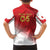 Custom Peru Football Kid Hawaiian Shirt Sporty Style