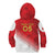 Custom Peru Football Kid Hoodie Sporty Style