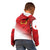 Custom Peru Football Kid Hoodie Sporty Style