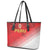 Peru Football Leather Tote Bag Sporty Style