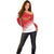 Custom Peru Football Off Shoulder Sweater Sporty Style