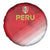 Peru Football Spare Tire Cover Sporty Style