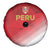 Peru Football Spare Tire Cover Sporty Style