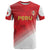 Custom Peru Football T Shirt Sporty Style