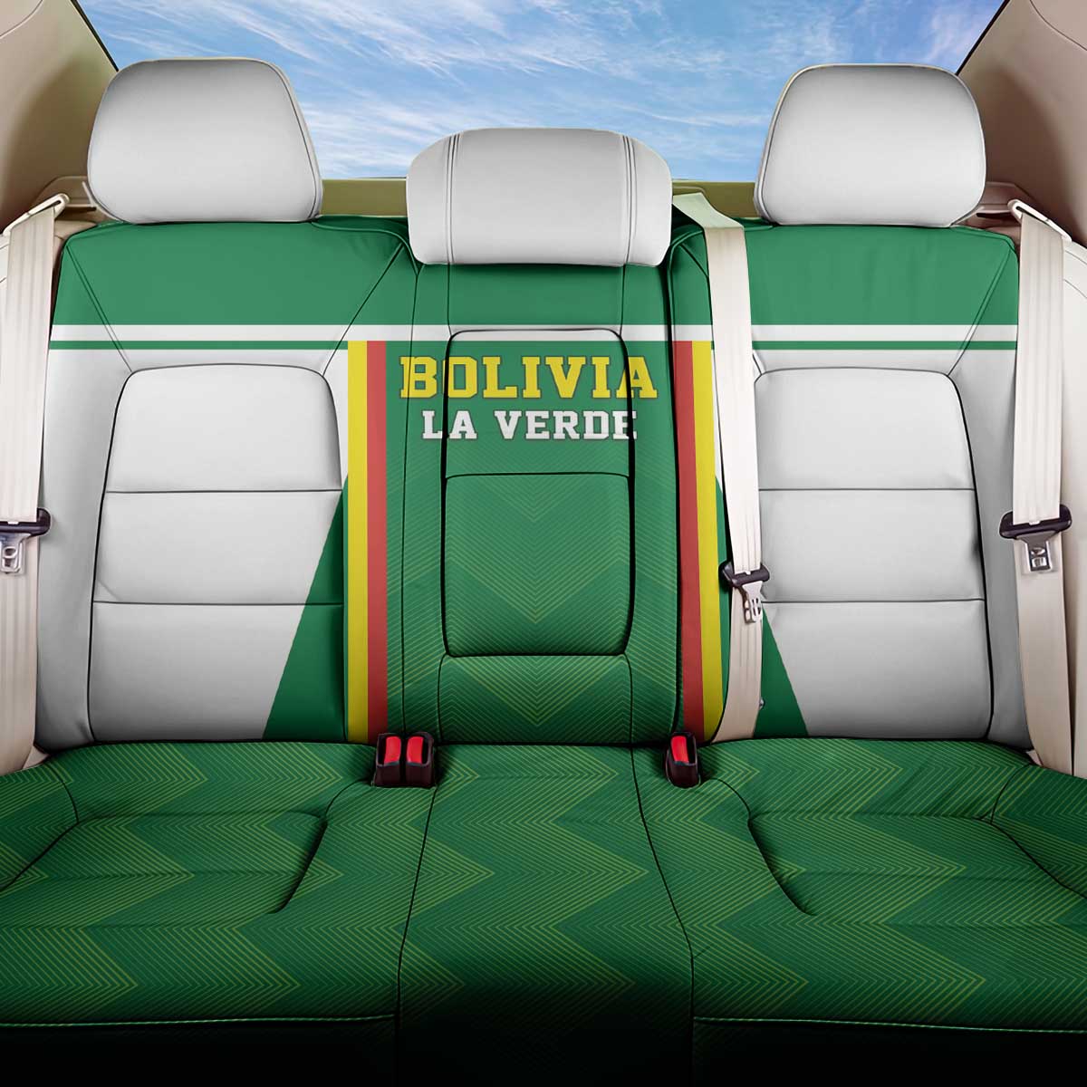 Bolivia Football Back Car Seat Cover Go Champions La Verde Green Version