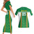 Custom Bolivia Football Couples Matching Short Sleeve Bodycon Dress and Hawaiian Shirt Go Champions La Verde Green Version