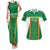 Custom Bolivia Football Couples Matching Tank Maxi Dress and Hawaiian Shirt Go Champions La Verde Green Version