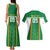 Custom Bolivia Football Couples Matching Tank Maxi Dress and Hawaiian Shirt Go Champions La Verde Green Version