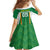 Custom Bolivia Football Family Matching Long Sleeve Bodycon Dress and Hawaiian Shirt Go Champions La Verde Green Version