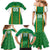 Custom Bolivia Football Family Matching Mermaid Dress and Hawaiian Shirt Go Champions La Verde Green Version