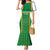 Custom Bolivia Football Family Matching Mermaid Dress and Hawaiian Shirt Go Champions La Verde Green Version