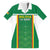 Custom Bolivia Football Family Matching Off Shoulder Short Dress and Hawaiian Shirt Go Champions La Verde Green Version