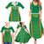 Custom Bolivia Football Family Matching Summer Maxi Dress and Hawaiian Shirt Go Champions La Verde Green Version