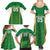 Custom Bolivia Football Family Matching Summer Maxi Dress and Hawaiian Shirt Go Champions La Verde Green Version