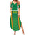 Custom Bolivia Football Family Matching Summer Maxi Dress and Hawaiian Shirt Go Champions La Verde Green Version