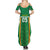 Custom Bolivia Football Family Matching Summer Maxi Dress and Hawaiian Shirt Go Champions La Verde Green Version