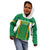 Custom Bolivia Football Kid Hoodie Go Champions La Verde Green Version