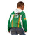 Custom Bolivia Football Kid Hoodie Go Champions La Verde Green Version