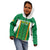 Custom Bolivia Football Kid Hoodie Go Champions La Verde Green Version