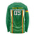 Custom Bolivia Football Long Sleeve Shirt Go Champions La Verde Green Version