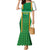 Custom Bolivia Football Mermaid Dress Go Champions La Verde Green Version