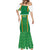 Custom Bolivia Football Mermaid Dress Go Champions La Verde Green Version