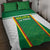 Bolivia Football Quilt Bed Set Go Champions La Verde Green Version