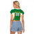 Custom Bolivia Football Raglan Cropped T Shirt Go Champions La Verde Green Version