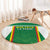 Bolivia Football Round Carpet Go Champions La Verde Green Version