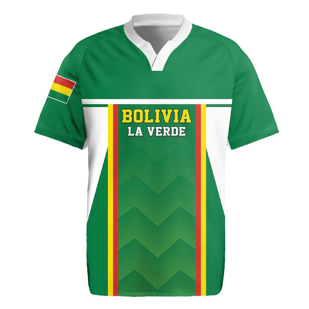 Custom Bolivia Football Rugby Jersey Go Champions La Verde Green Version