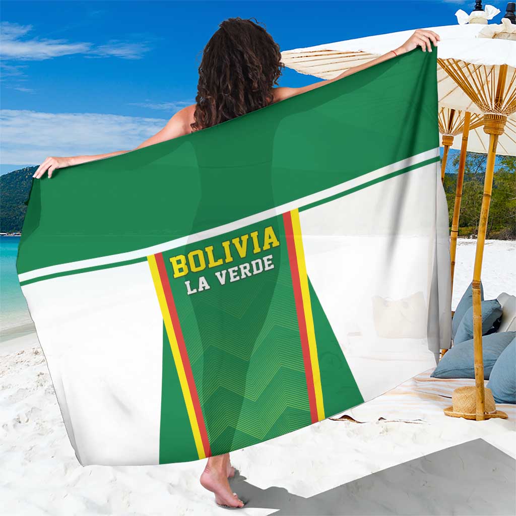 Bolivia Football Sarong Go Champions La Verde Green Version