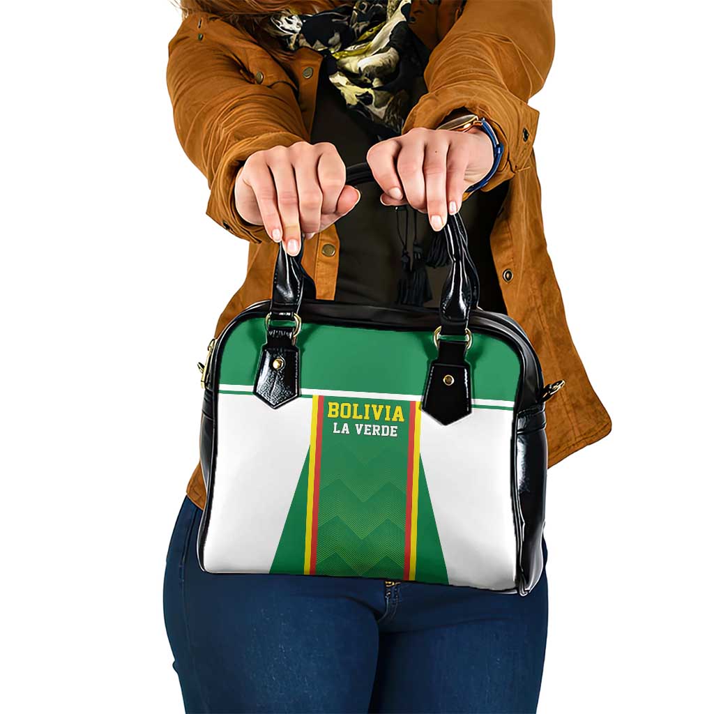 Bolivia Football Shoulder Handbag Go Champions La Verde Green Version