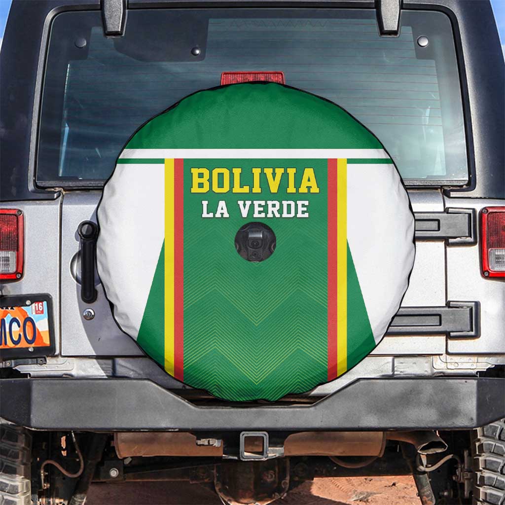 Bolivia Football Spare Tire Cover Go Champions La Verde Green Version