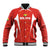 Custom Bolivia Football Baseball Jacket Go Champions La Verde Red Version