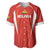 Custom Bolivia Football Baseball Jersey Go Champions La Verde Red Version