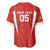 Custom Bolivia Football Baseball Jersey Go Champions La Verde Red Version