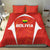 Bolivia Football Bedding Set Go Champions La Verde Red Version