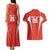 Custom Bolivia Football Couples Matching Tank Maxi Dress and Hawaiian Shirt Go Champions La Verde Red Version