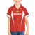 Custom Bolivia Football Kid Hawaiian Shirt Go Champions La Verde Red Version